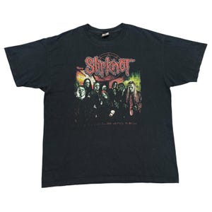 Vintage Slipknot Shirt XL Tour Shirt Concert Shirt Nu Metal Shirt Vintage Band Shirt Y2K Shirt Vintage Graphic Tee Joey Jordison Merch Shirt