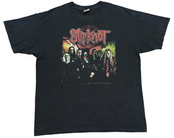 Vintage 90s Slipknot Band : Slipknot Album 1999 T-shirt / Nu Metal
