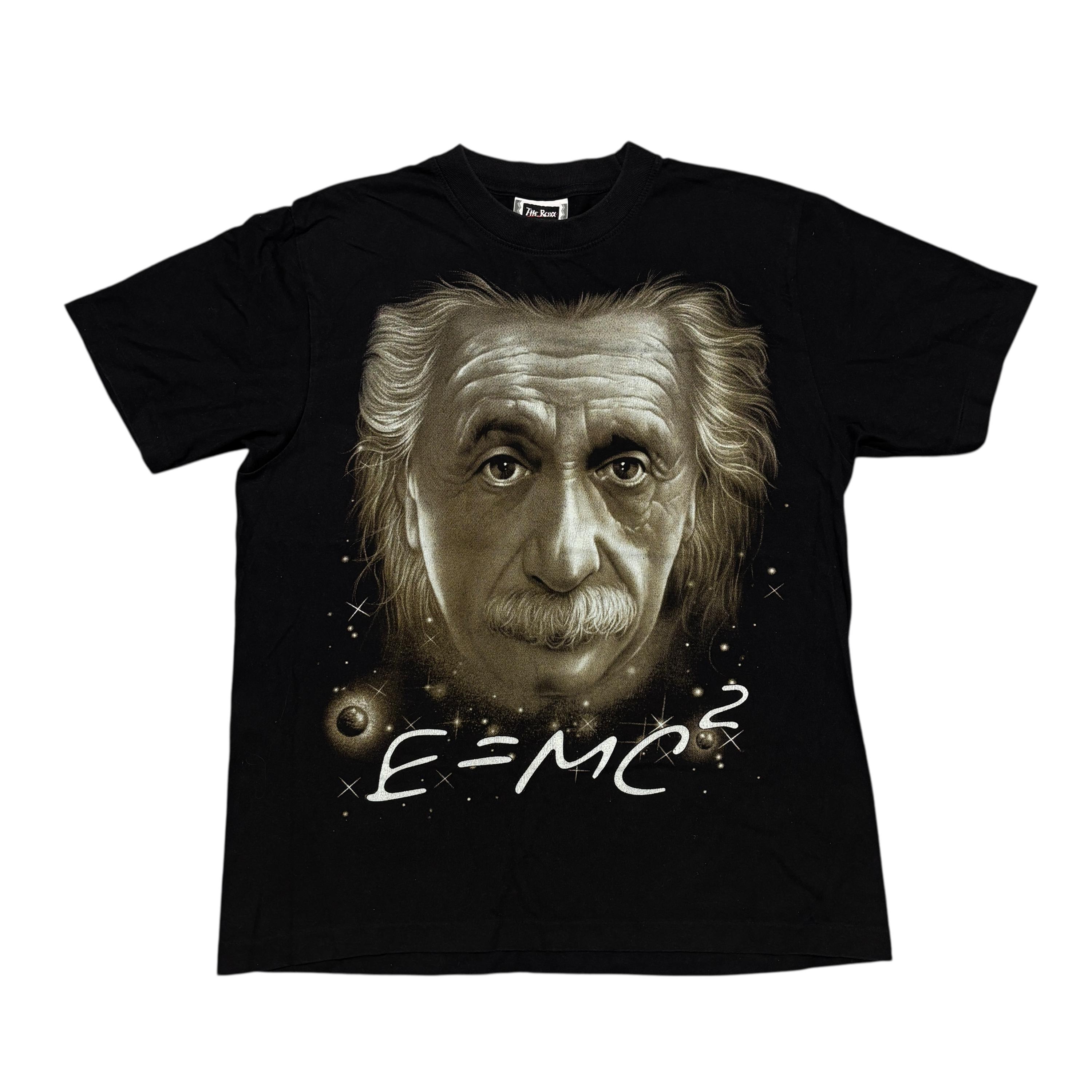 トップス 90s  Einstein Long t-shirt vintage Vintage Albert Einstein Shirt Large 90s Shirt Single Stitch Shirt