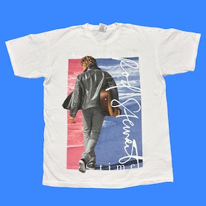 Rod Stuart Shirt Tour-Shirt Konzert-Shirt Vintage Band-Shirt Rock-Shirt Musik-Shirt Medium Weißes Oberteil Erinnerungsstücke Geschenk für Ihn Geschenk für Sie