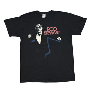 Camiseta de Rod Stewart, camiseta de gira, camiseta de concierto, camiseta de banda vintage, camiseta de Elton John, camiseta de Bob Dylan, camiseta de Billy Joel Bryan Adams, camiseta de Eric Clapton de los 80