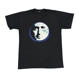 Camiseta de película vintage, camiseta de los 90, camiseta de punto simple, camiseta de El hombre en la luna, Jim Carrey, Andy Kaufman, La máscara, camiseta gráfica vintage, mercancía de cine