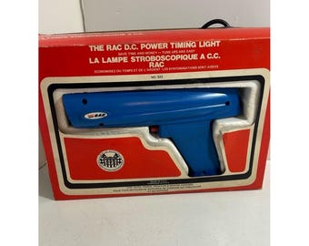 Vintage Original Box D.C.power RAC Timing-Lampe Made in USA - ungetestet