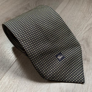 Burberry Blue Monogram Classic Tie Burberry