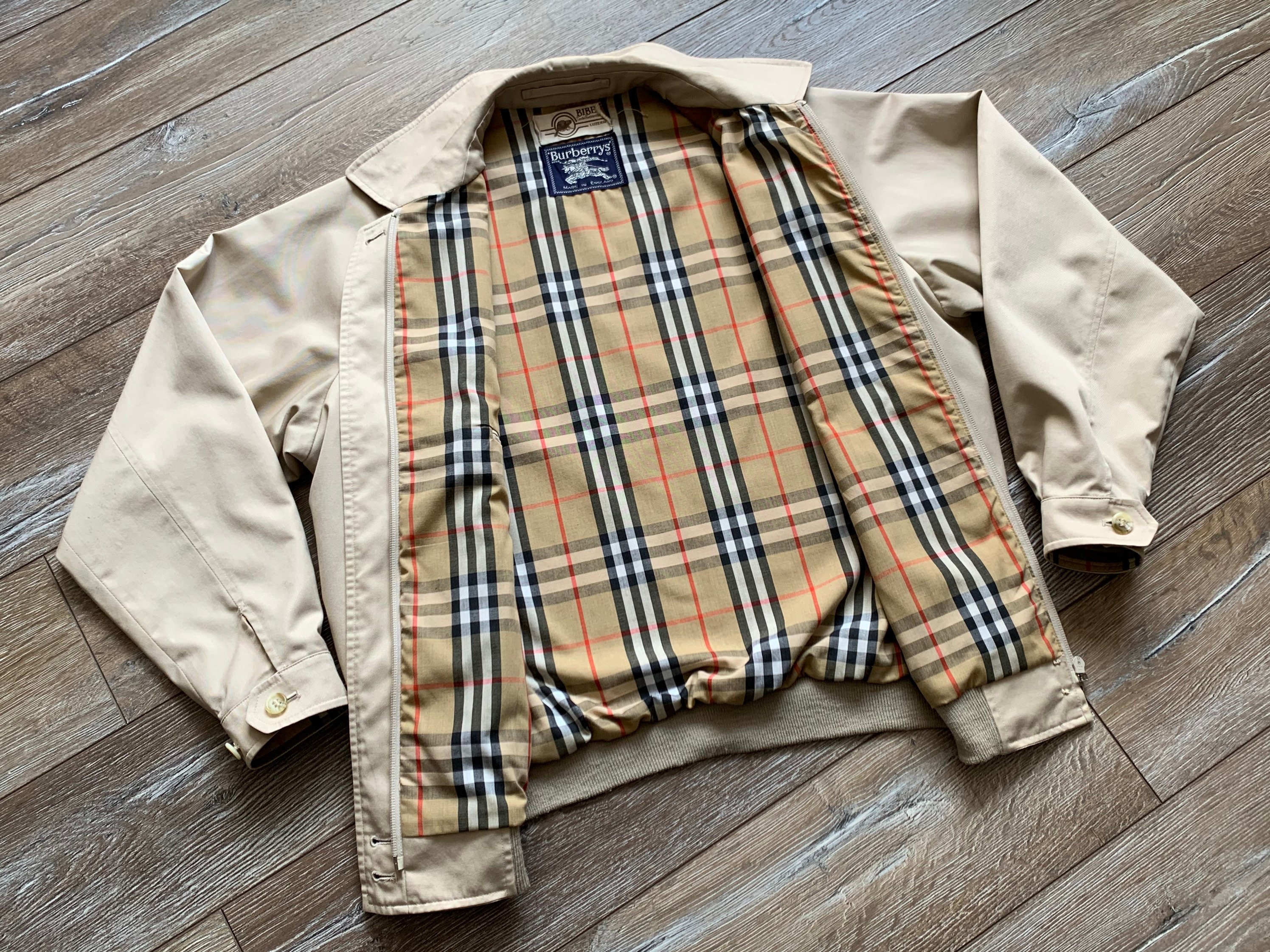 burberry bomber jacke