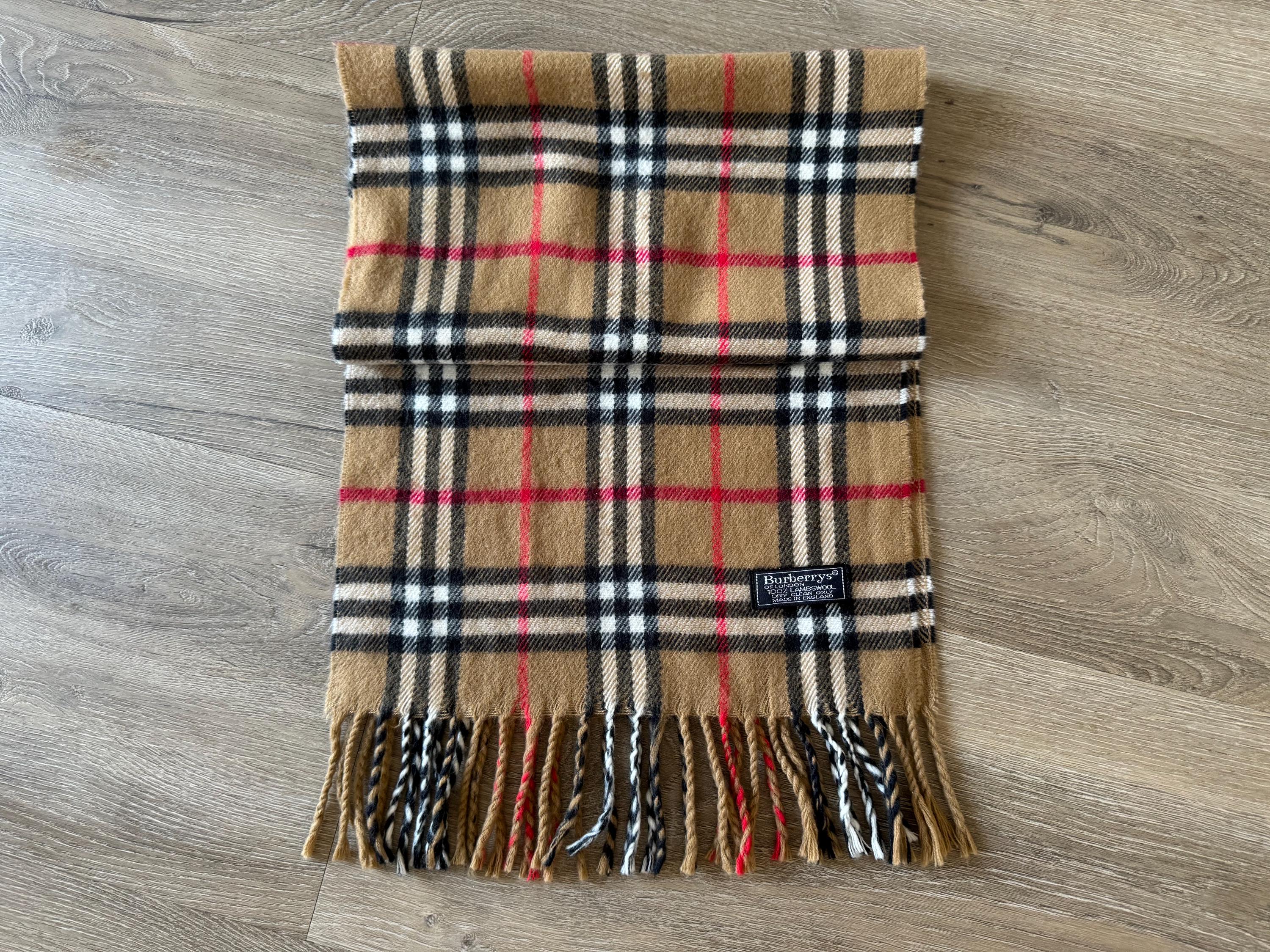 Bufanda tipo burberry hotsell