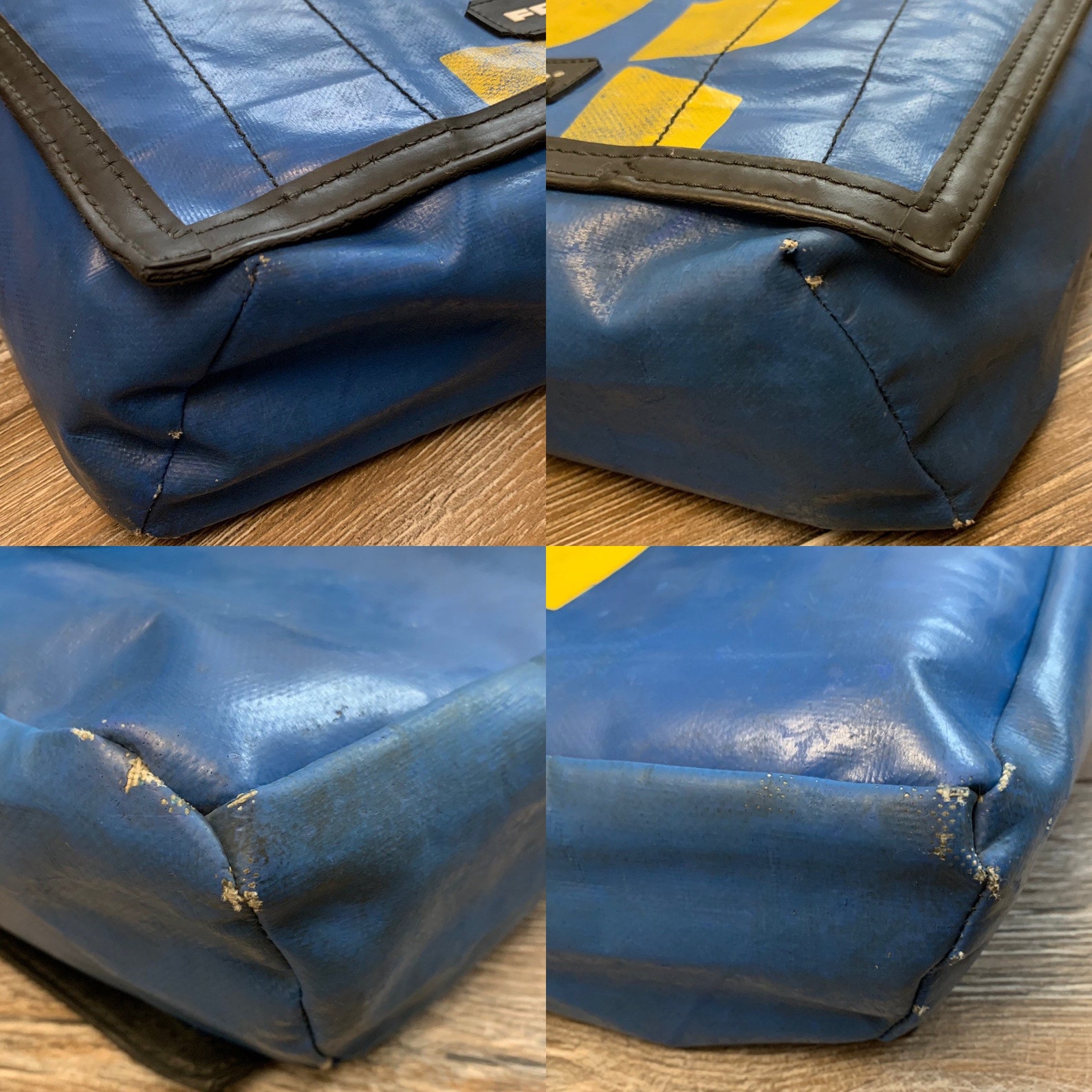 FREITAG F13 Top Cat Bag Messenger Bag Tasche Blue Yellow Size Etsy