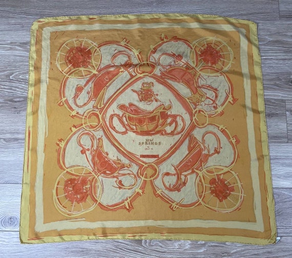 Vintage Hermès Scarf “Golf Club” — singulié