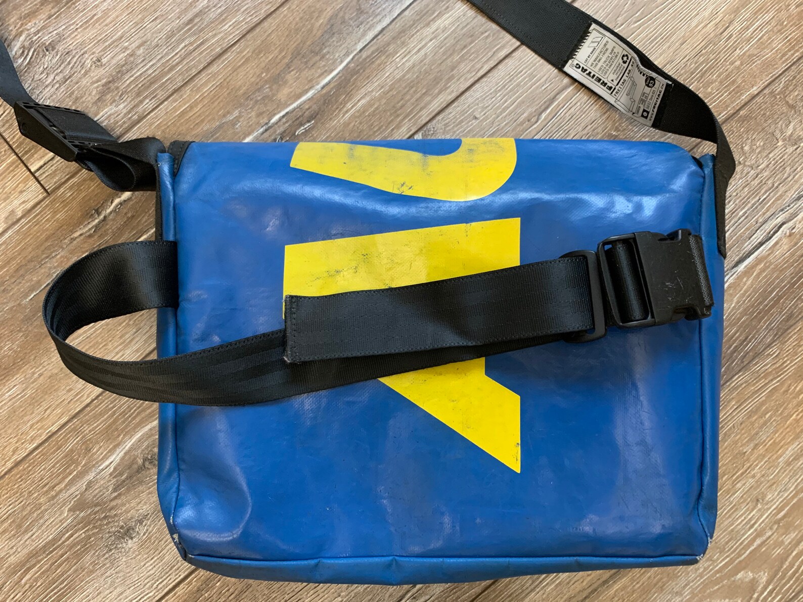 FREITAG F13 Top Cat Bag Messenger Bag Tasche Blue Yellow Size Etsy