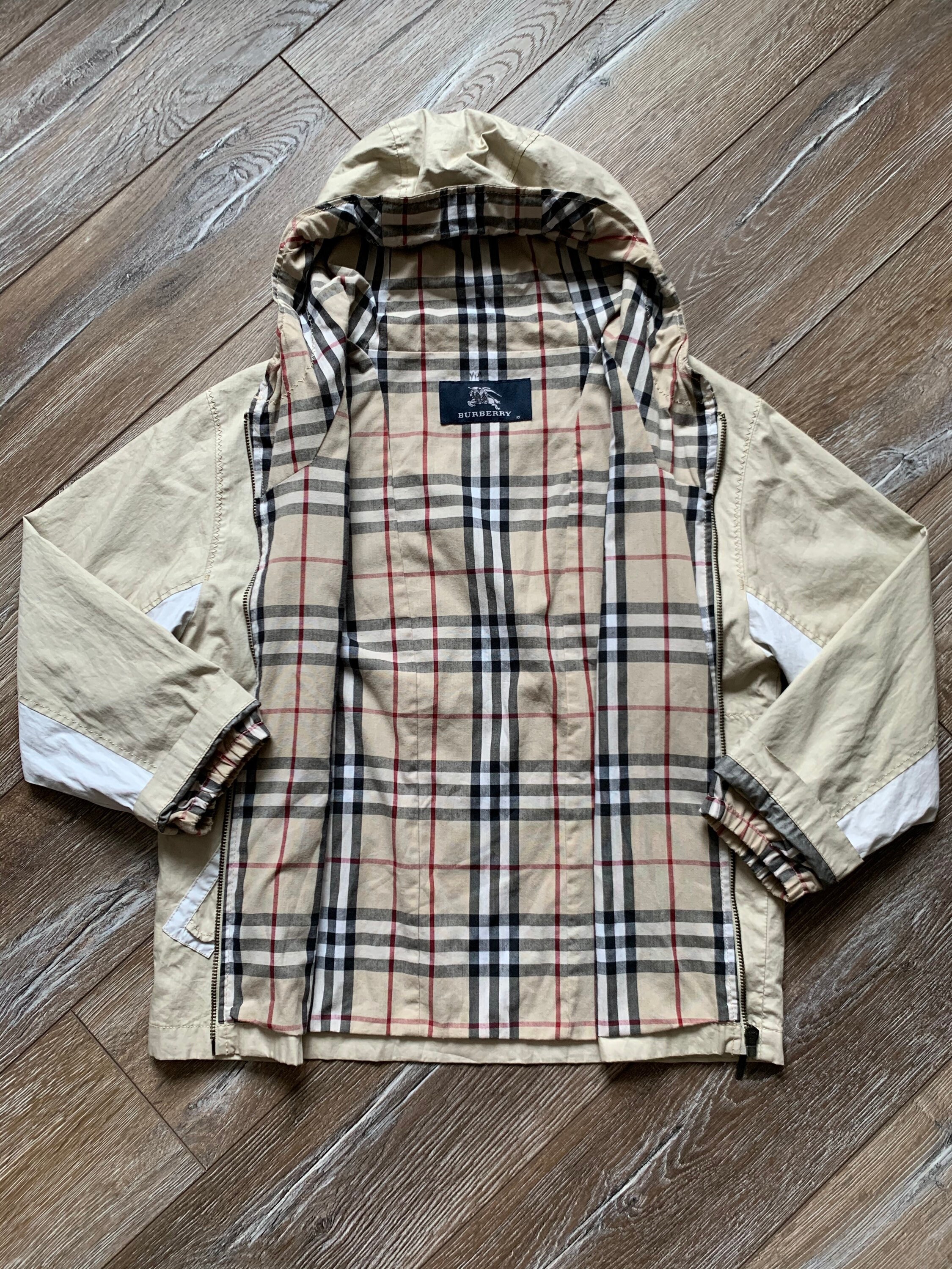 Burberry Kids Jacket Nova Check Auth Tamaño 10 Etsy
