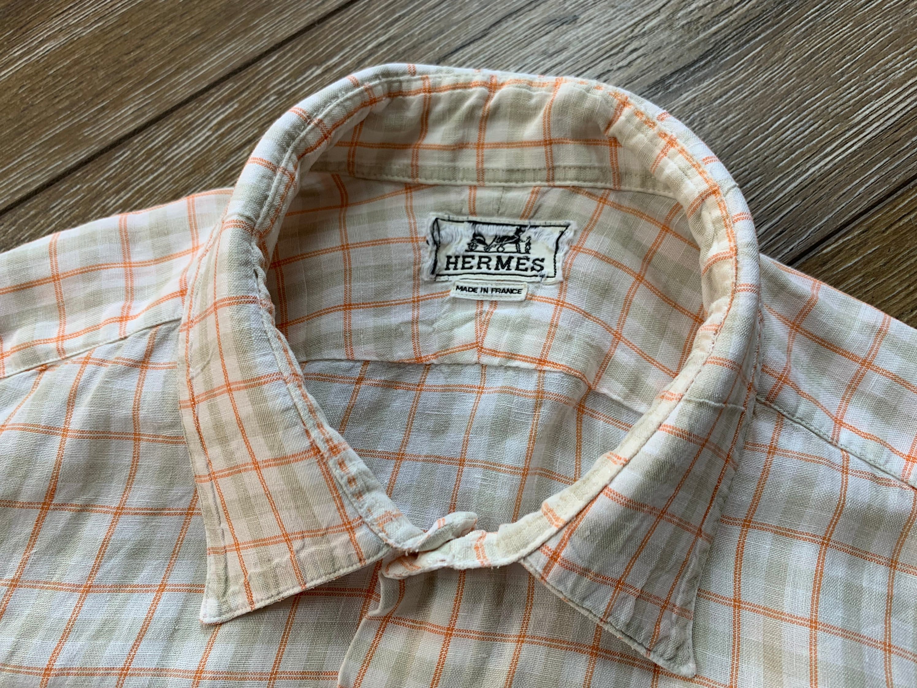 Camisa hermes hombre outlet precio