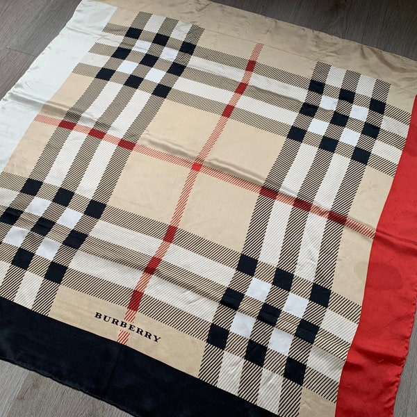 Burberry Scarf - Etsy