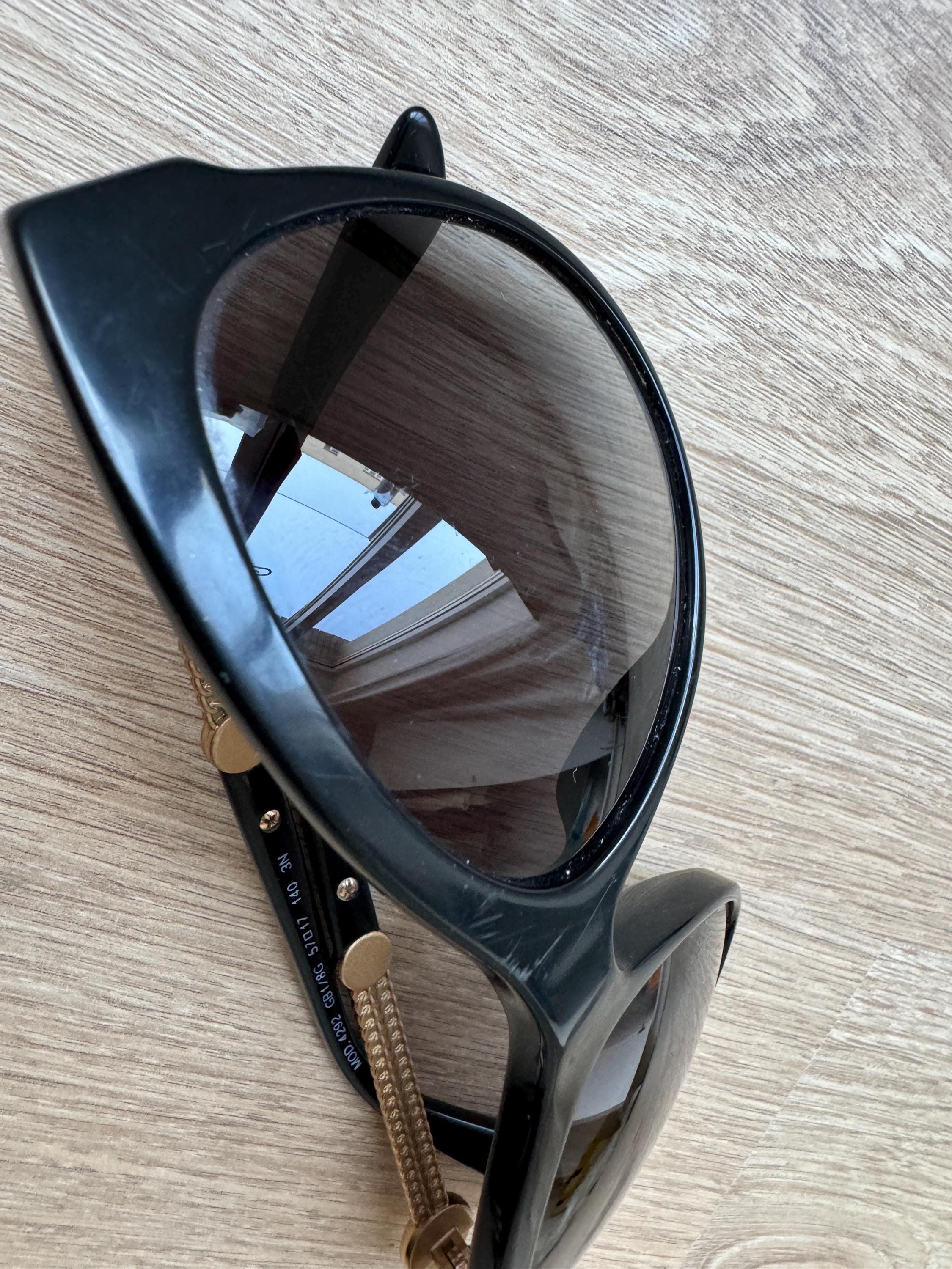 VERSACE Sunglasses Black MOD 4292 GB1/8G 57 17 140 3N - Etsy 