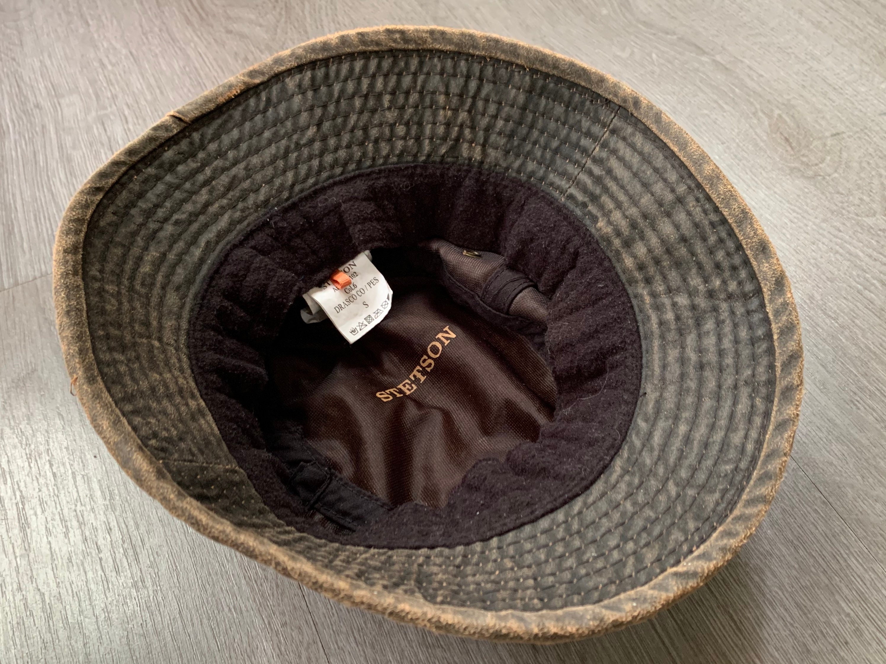 Stetson Drasco Stoffhut Bucket Hat Hut 1891102 Size S 54-55  display picture 2