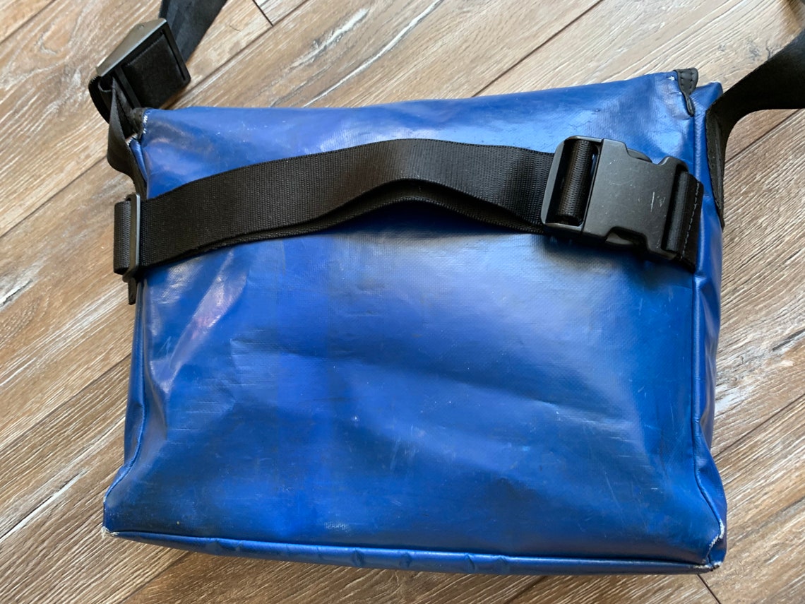 FREITAG F13 Top Cat Bag Messenger Bag Tasche Blue Yellow Rare Etsy