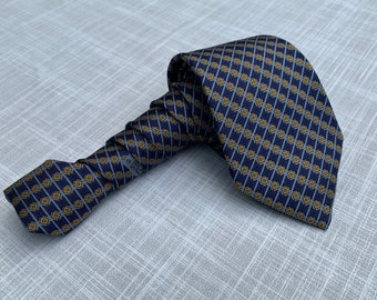 Hermes Paris Silk Tie 7032 TA Rare Vintage Necktie