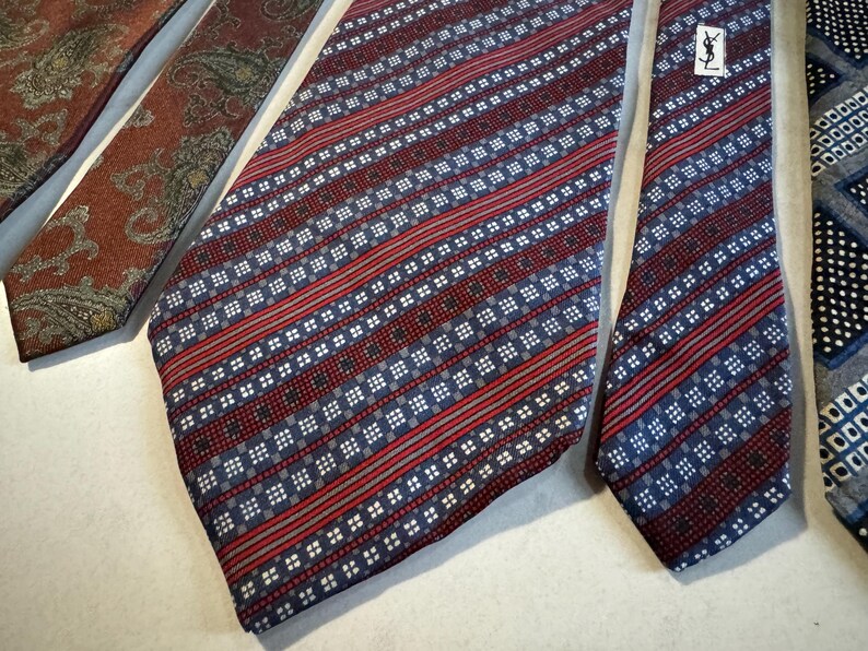 Cravatta In Seta Union Jack - Blu Navy/Rosso/Bianco - Michelsons Of London - 100% Seta