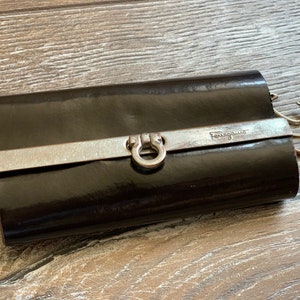 Porte-clés Salvatore Ferragamo pour homme, vintage rare, AUTH