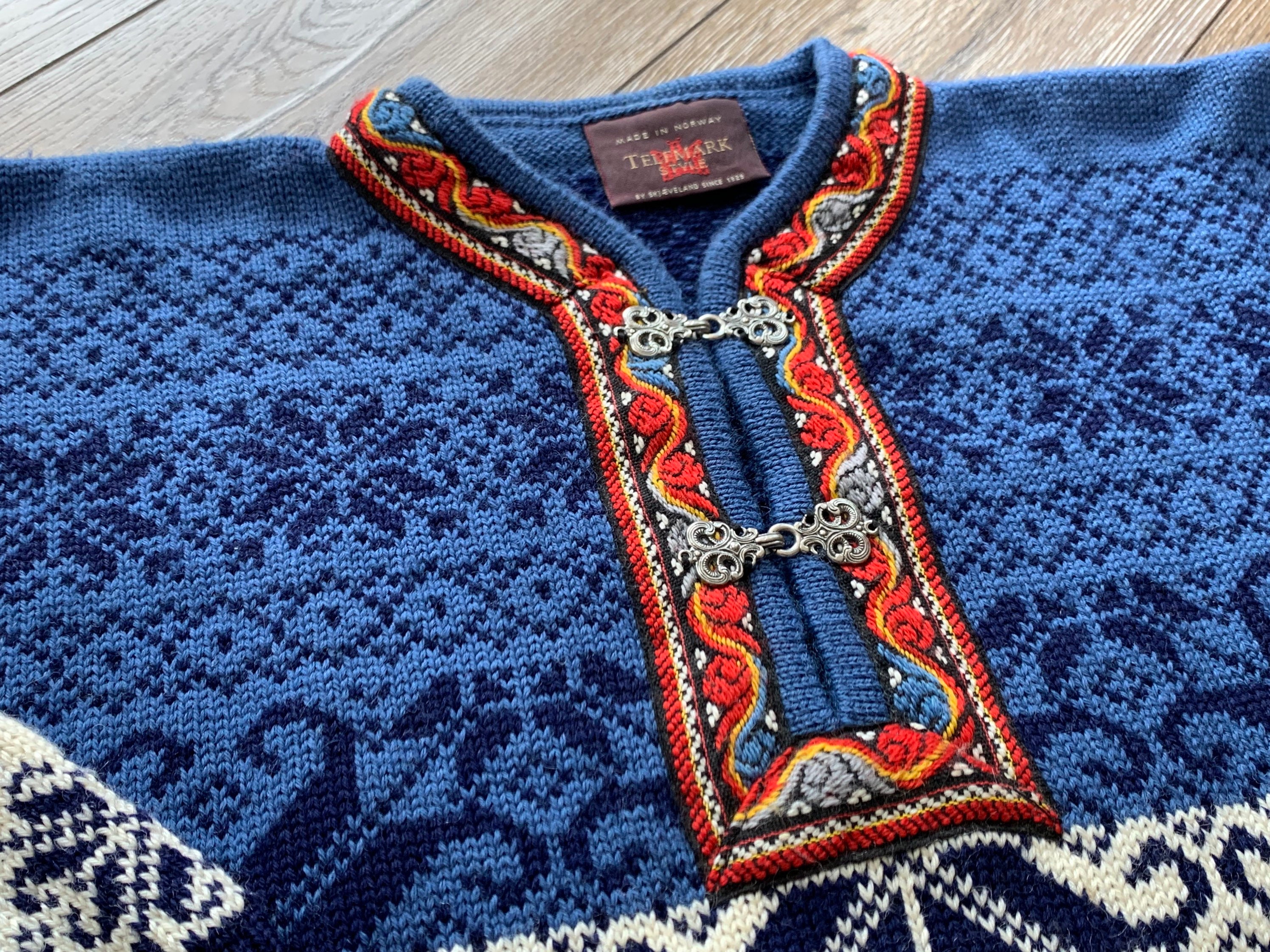 TELEMARK STYLE by Skjaeveland Mens Wool Jumper Sweater Etsy