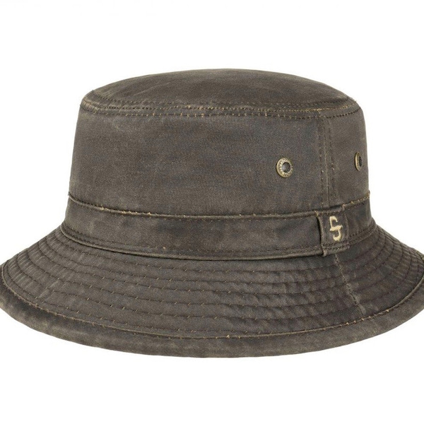 Stetson Drasco Stoffhut Bucket Hat Hut 1891102 Size S 54-55