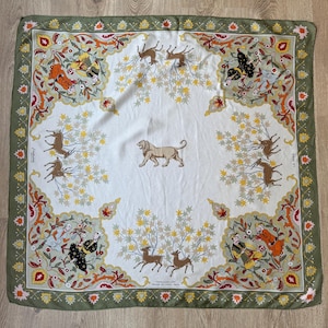 Hermes Scarf Lion - Etsy