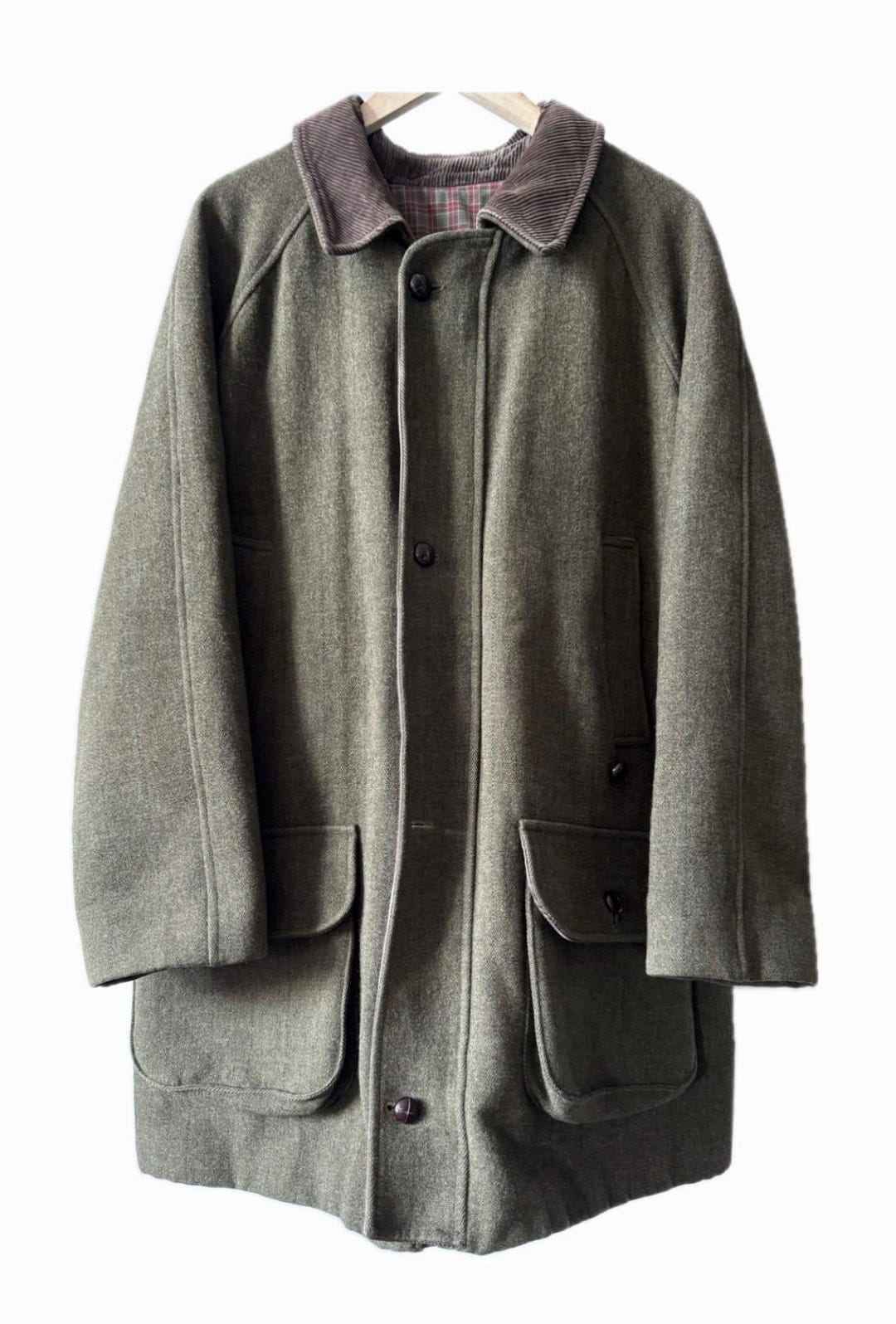 Barbour Men's DERBY TWEED Jacket Coat C 46/117 Cm XL - Etsy