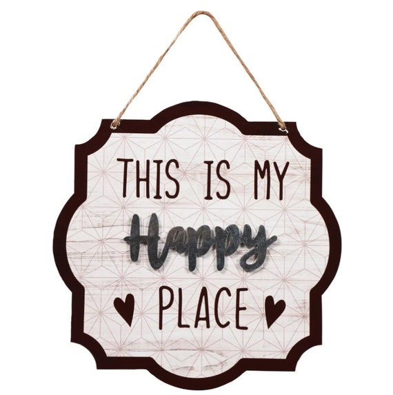 This is my Happy Place Sign Etsy