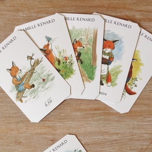 Jeu des 7 familles - Animaux de la forêt