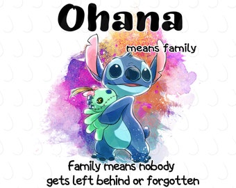 Download Ohana Means Family Svg Etsy