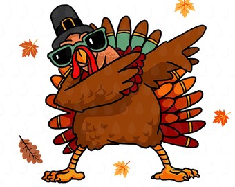 Turkey Dabbing Svg Etsy