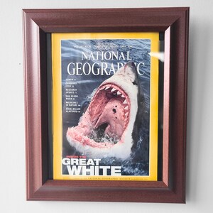 Framed National Geographic Magazines