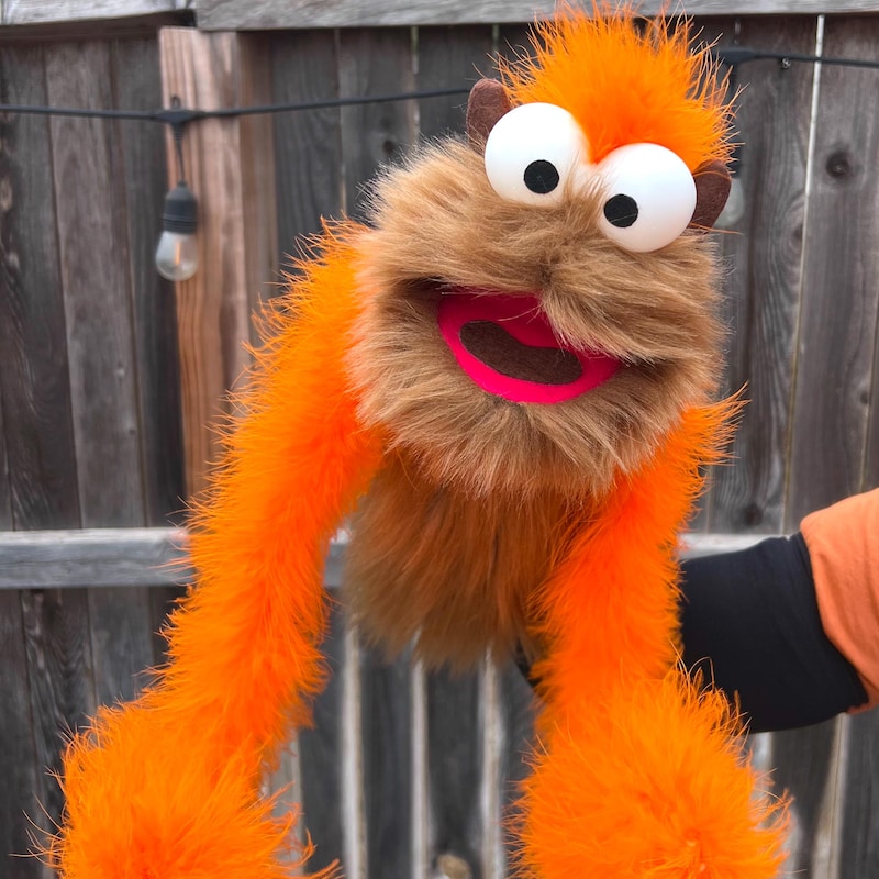 Monster Puppet Etsy