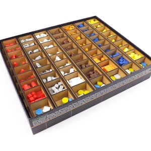 Brettspiel Organizer kompatibel mit Gaia Project