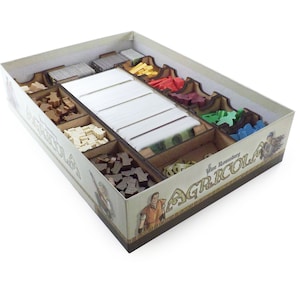 Boardgame Organizer Insert compatible with Agricola (Revised Edition)