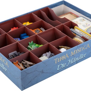 Feldherr Organizer kompatibel mit Terra Mystica - Die Händler - Brettspielbox