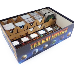 Brettspiel Organizer kompatibel mit Twilight Imperium 4