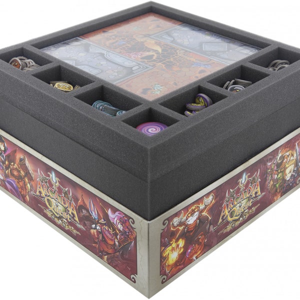 Foam tray value set for Arcadia Quest - Inferno Core Game