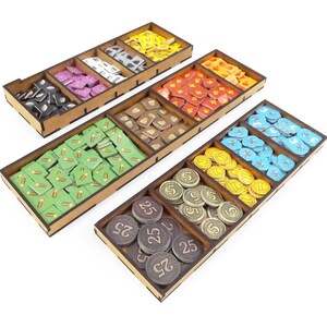 Boardgame Organizer Insert for The Colonists and expansion Ante Portas image 8