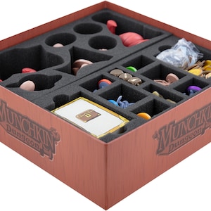 Feldherr Schaumstoff-Set kompatibel mit Munchkin Dungeon - Grundspiel-Box