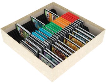 Feldherr Organizer Insert kompatibel mit Dominion - Kartenhalter für bis zu 1680 Spielkarten - mehr Platz in der Brettspielbox