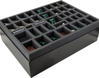 Feldherr foam set + token holder compatible with HeroQuest (2021) Core Game + Kellars Keep + Return of the Witch Lord - core game box