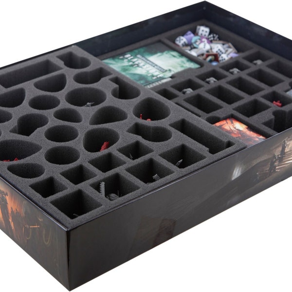 Feldherr foam tray set for Warhammer Quest - Blackstone Fortress board game box