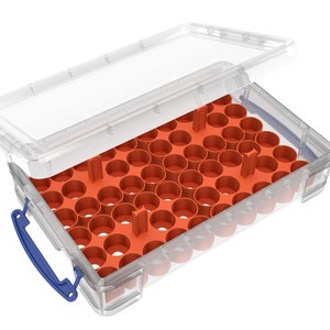 Really Useful Box Plastic Storage 4 Litre With 2 X Hobby Dividers