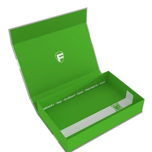 Feldherr Magnetbox grün kompatibel mit 36 Citadel Farbtöpfchen (12 ml)