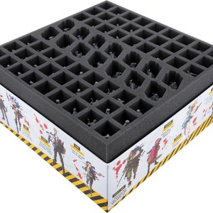 Feldherr Schaumstoff-Set kompatibel mit Zombicide - 2. Edition - Grundspielbox