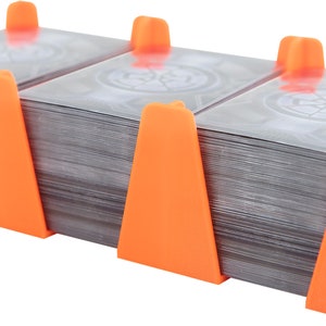 Feldherr Kartenhalter für Spielkarten in Standard American Board Game Size - 450 Karten - 3 Fächer
