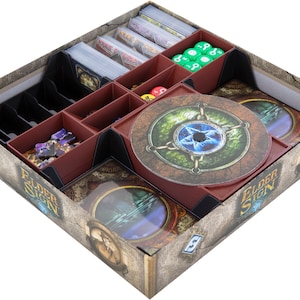 Feldherr Organizer kompatibel mit Das Ältere Zeichen - Revised Edition Grundspielbox