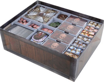 Feldherr Organizer + Schaumstoffeinlage kompatibel mit Gloomhaven - Die Pranken des Löwen - Brettspielbox
