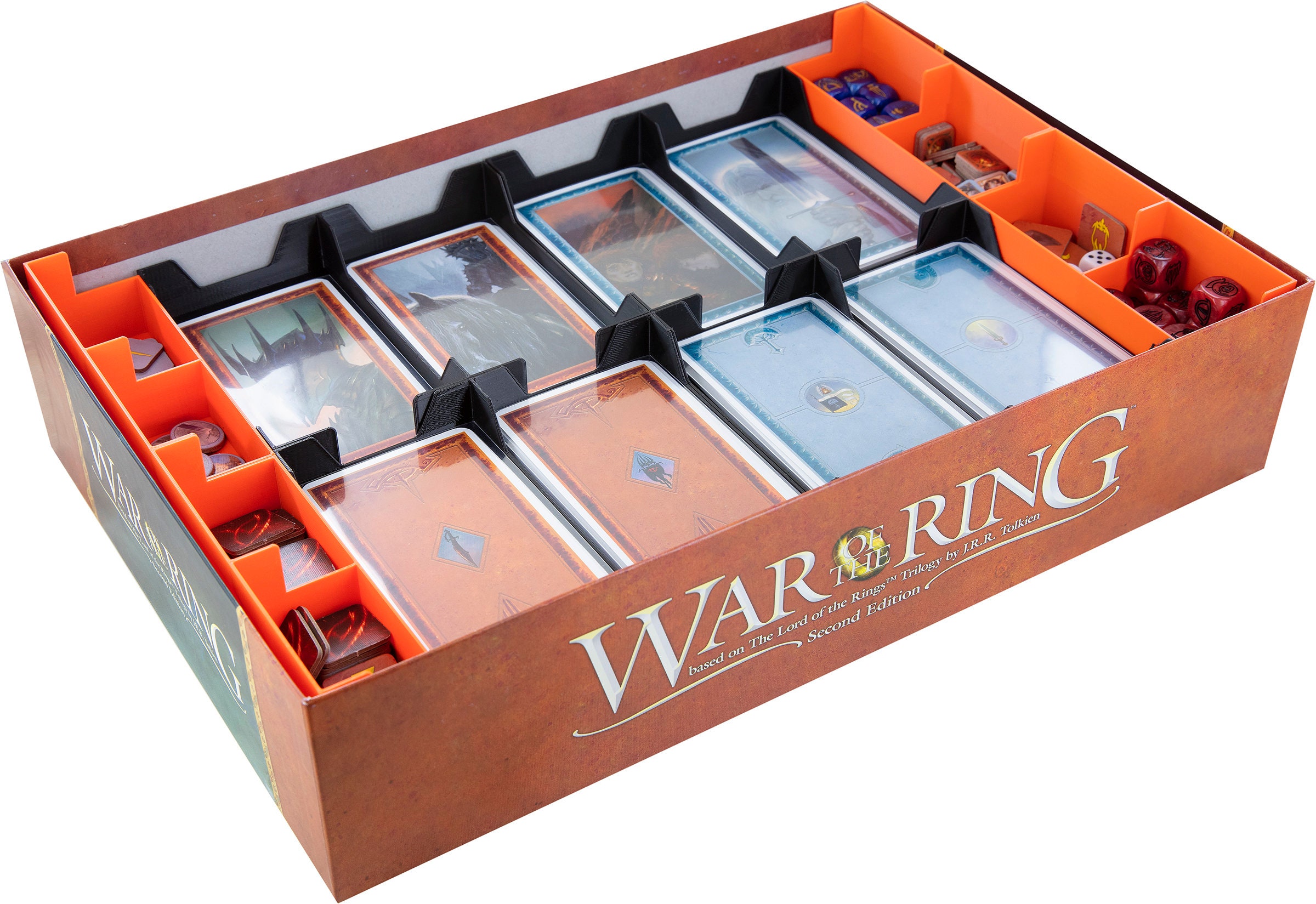 War of the Ring: The Card Game - Organizer by TheForrestFire, Download  free STL model