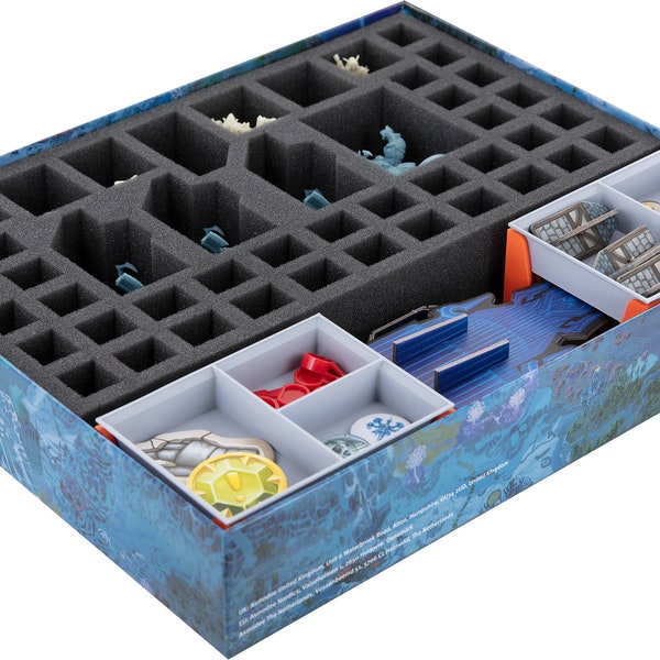 Feldherr foam set + Organizer Insert for World of Warcraft - Wrath of the Lich King - board game box